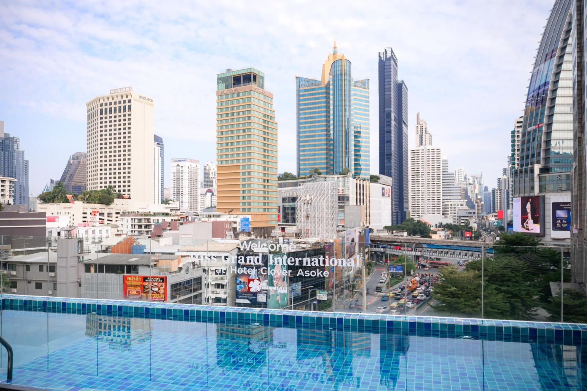 Hotel Clover Asoke Bangkok Eksteriør bilde